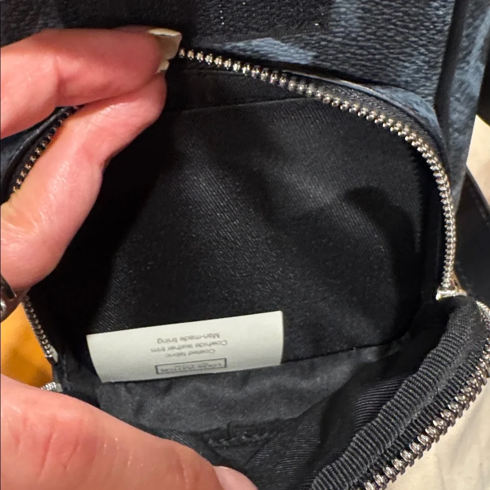 Authentic Louis Vuitton Monogram Pastel Nano Amazone Messenger Black